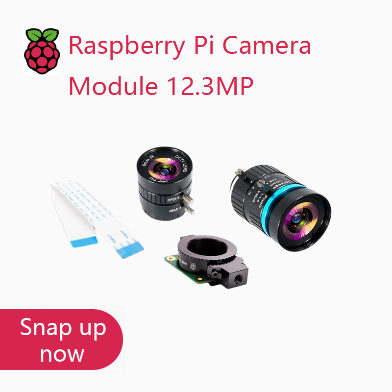 Módulo de cámara Raspberry Pi  - Raspberry Pi Global Shutter Camera Imx296 reseña y precio